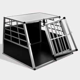 Large Double Door Dog cage With Separate board 65a 06-0774 www.gmtpet.com