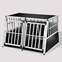 Large Double Door Dog cage With Separate board 06-0778 www.gmtpet.com