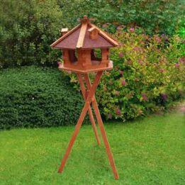 Wooden bird feeder Dia 57cm bird house 06-0979 www.gmtpet.com