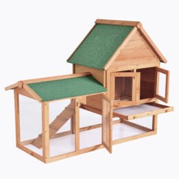 Big Wooden Rabbit House Hutch Cage Sale For Pets 06-0034 www.gmtpet.com