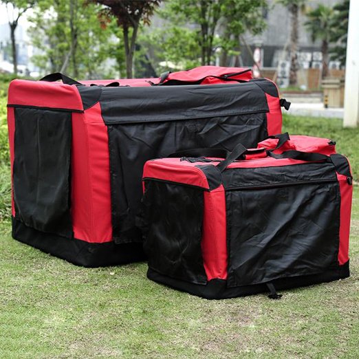 600D Oxford Cloth Pet Bag Waterproof Dog Travel Carrier Bag Medium Size 60cm Dog Bag & Mat: Pet Products, Dog Goods dog carrier bag