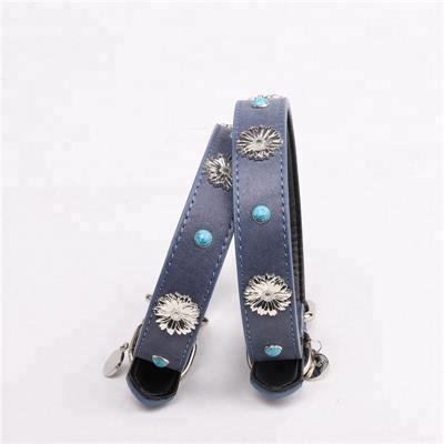06-0532 Pet collars leashes bandana: pet supplies oem custom collar bling dog collar
