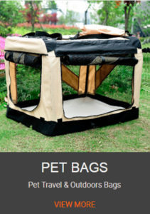 Pet dog cat bags products factory"