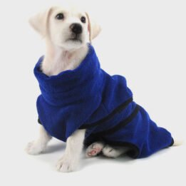 Pet Super Absorbent and Quick-drying Dog Bathrobe Pajamas Cat Dog Clothes Pet Supplies www.gmtpet.com