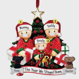 DIY Personalise Family Christmas Tree PVC Decorations Tree www.gmtpet.com