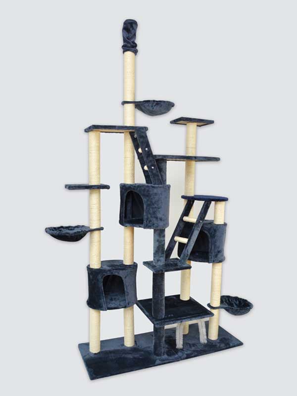 Big cat tree-luxury multi-layer sisal cat room cat play platform