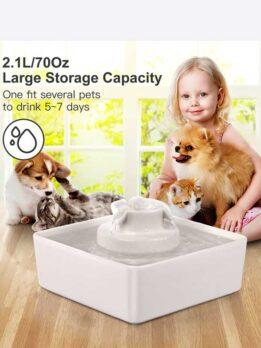 Wholeasle New 2.1L ceramic electric pet Water dispenser for Amazon Ebay Buyer