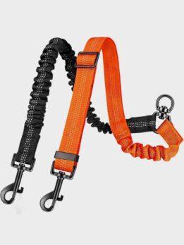 Manufacturers of direct sales of large dog telescopic elastic one support two anti-high quality dog leash 109-237011 www.gmtpet.com