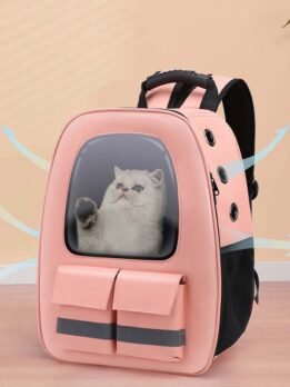 Safety reflective strip pet cat school bag backpack for cats and dogs 103-45087 www.gmtpet.com