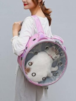 PU Transparent pet bag Cat bag backpack 103-45091 www.gmtpet.com
