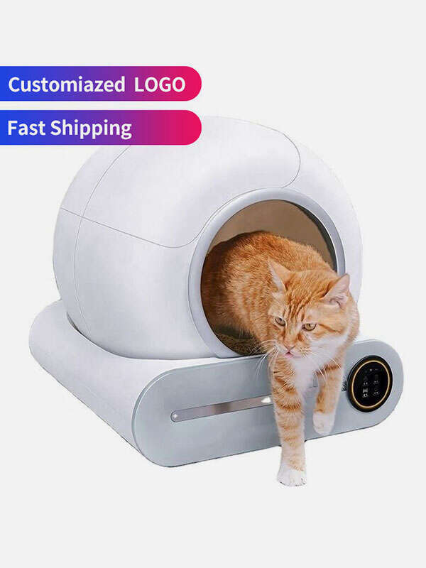 Wholesale APP Control Intelligent Smart Self Cleaning Litter Box for Cats Automatic Cat Toilet Litter Box 116-5903 Pet Products Factory, OEM Manufacturer, Supplier, Agent www.gmtpet.com Smart Cat litter box, Cat Litter Box, Cat Litter Box & Accessories, Cat Litter Box And Accessories
