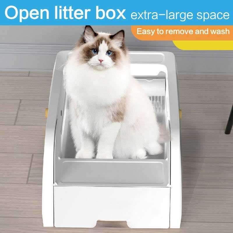 Wholesale Cat Autoclean Litter Box Smart Pet Electric Semi-automatic Quick Self Cleaning Cat Litter Box 116-5904 Pet Products Factory, OEM Manufacturer, Supplier, Agent www.gmtpet.com Smart Cat litter box, Cat Litter Box, Cat Litter Box & Accessories, Cat Litter Box And Accessories