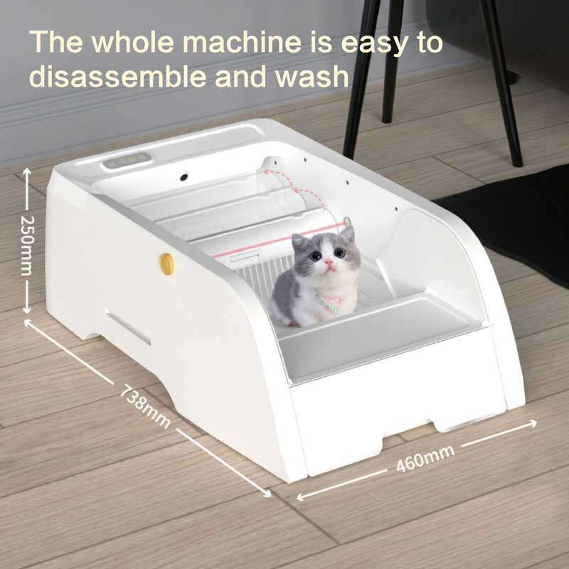 Wholesale Cat Autoclean Litter Box Smart Pet Electric Semi-automatic Quick Self Cleaning Cat Litter Box 116-5904 Pet Products Factory, OEM Manufacturer, Supplier, Agent www.gmtpet.com Smart Cat litter box, Cat Litter Box, Cat Litter Box & Accessories, Cat Litter Box And Accessories
