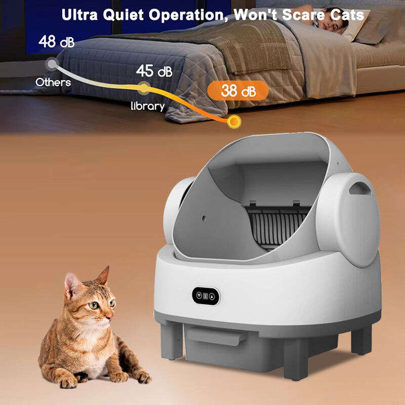 Wholesale APP Control Automatic Cat Litter Box with Safety Sensors Self Cleaning Litter Box for Multiple Cats 116-5909 Pet Products Factory, OEM Manufacturer, Supplier, Agent www.gmtpet.com Smart Cat litter box, Cat Litter Box, Cat Litter Box & Accessories, Cat Litter Box And Accessories