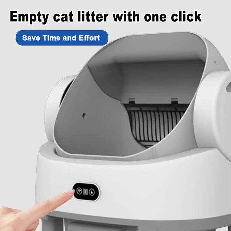 Wholesale APP Control Automatic Cat Litter Box with Safety Sensors Self Cleaning Litter Box for Multiple Cats 116-5909 Pet Products Factory, OEM Manufacturer, Supplier, Agent www.gmtpet.com Smart Cat litter box, Cat Litter Box, Cat Litter Box & Accessories, Cat Litter Box And Accessories