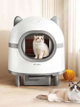 Wholesale Custom Intelligent APP Control Extra Large Pet Waste Disposal Automatic Self-Cleaning Smart Cat Toilet Litter Box For Cats 116-5910 Pet Products Factory, OEM Manufacturer, Supplier, Agent www.gmtpet.com Smart Cat litter box, Cat Litter Box, Cat Litter Box & Accessories, Cat Litter Box And Accessories