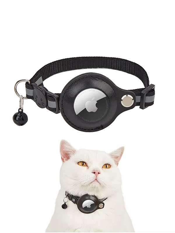 Wholease High Quality Adjustable Cat Collar Air Tag Outdoor Use Dog Collar With GPS Tracking Pet Collar Leash Dog 108-5101 Pet Products Factory, OEM Manufacturer, Supplier, Agent www.gmtpet.com Wholease Adjustable GPS Tracking Pet Cat Dog Collar