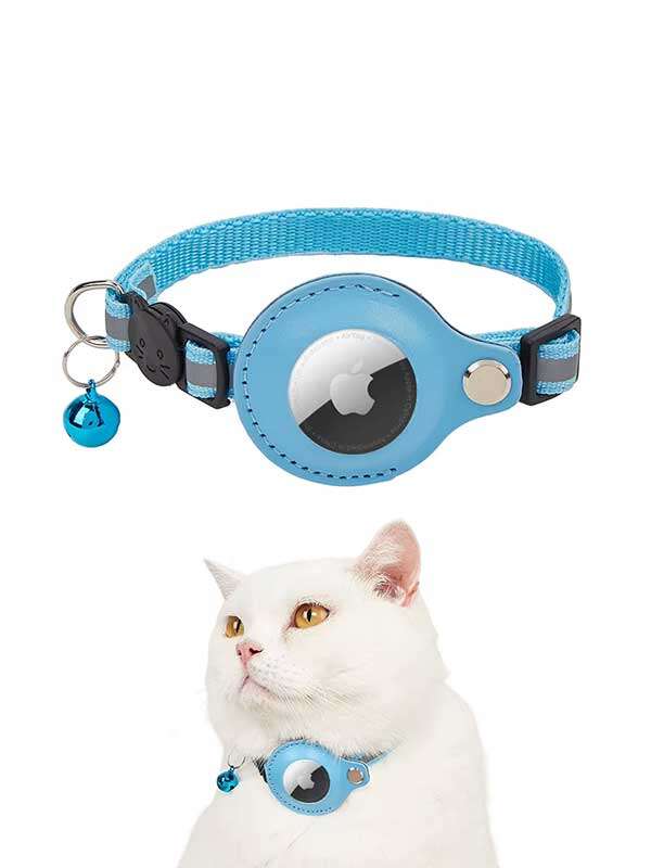 Wholease High Quality Adjustable Cat Collar Air Tag Outdoor Use Dog Collar With GPS Tracking Pet Collar Leash Dog 108-5101 Pet Products Factory, OEM Manufacturer, Supplier, Agent www.gmtpet.com Wholease Adjustable GPS Tracking Pet Cat Dog Collar