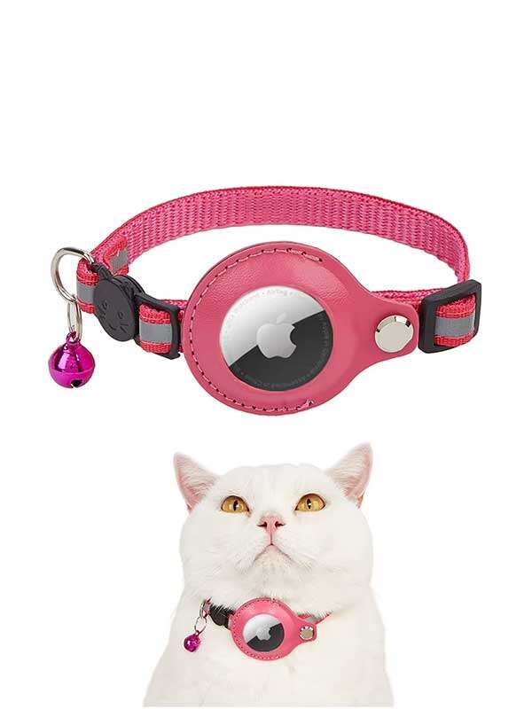 Wholease High Quality Adjustable Cat Collar Air Tag Outdoor Use Dog Collar With GPS Tracking Pet Collar Leash Dog 108-5101 Pet Products Factory, OEM Manufacturer, Supplier, Agent www.gmtpet.com Wholease Adjustable GPS Tracking Pet Cat Dog Collar