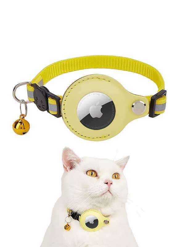 Wholease High Quality Adjustable Cat Collar Air Tag Outdoor Use Dog Collar With GPS Tracking Pet Collar Leash Dog 108-5101 Pet Products Factory, OEM Manufacturer, Supplier, Agent www.gmtpet.com Wholease Adjustable GPS Tracking Pet Cat Dog Collar