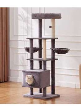 Modern 65″ Cat Tower Scratching Post Indoor Cats Large Adult High Climbing Basic Grey Tree Home Decor with Wood Paper Materials 105-62093 Pet Products Factory, OEM Manufacturer, Supplier, Agent www.gmtpet.com cat trees scratcher, bog cat tree, cat tower tree dropshipping, mushroom cat tree, purple cat tree, cat trees and scratching post, cat tree house, cat climbing tree house tower, minimalistic cat tree, cheese cat trees, cat tree tower large, cat christmas tree, cat-tree-dropshipping, cat tree for indoor cats, cat tree custom, wall-mounted cat tree, cat tree real wood, tree for big cats, wholesale cat trees, cat tree dropshipping, high quality cat tree, plastic cat tree, tree for cats 140cm, cat tree forest, custom cat tree tall, rope for cat tree, fabric for cat tree, rattan cat tree, luxury cat tree massive, simple cat tree, cat tree modern, cat tree cute, mau cat tree, cat tree wall, cat tree castle, large cat tree tower, high cat tree, 54 cat tree, cherry blossoms cat tree, cat tree 1 pieces, magic forest cat tree, cat tree house free shipping, modern wooden luxury cat tower tree, wooden cat furniture tree cat, basket cat tree, indoor stimulation tree for cats, luxury pet wooden cat tree, cute cat tree, cat tree with leaves, bookcase cat tree, real wood cat tree, pink cat tree, cat wooden tree, small cat trees, palm cat tree, luxury cat tree house, large cat tree house, cactus cat tree, lidl cat trees, cat tree parts, cat tree xl, cat wood tree, tree cat scratcher, flower cat tree, cat tree,