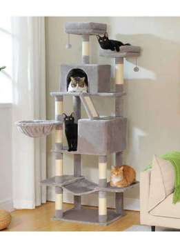 70.8-Inch Light Gray Cat Tree Easy-to-assemble Indoor Cat Tower Multi-Level Perches Hammock Sisal Scratching Posts for Cats 105-62110 Pet Products Factory, OEM Manufacturer, Supplier, Agent www.gmtpet.com cat trees scratcher, bog cat tree, cat tower tree dropshipping, mushroom cat tree, purple cat tree, cat trees and scratching post, cat tree house, cat climbing tree house tower, minimalistic cat tree, cheese cat trees, cat tree tower large, cat christmas tree, cat-tree-dropshipping, cat tree for indoor cats, cat tree custom, wall-mounted cat tree, cat tree real wood, tree for big cats, wholesale cat trees, cat tree dropshipping, high quality cat tree, plastic cat tree, tree for cats 140cm, cat tree forest, custom cat tree tall, rope for cat tree, fabric for cat tree, rattan cat tree, luxury cat tree massive, simple cat tree, cat tree modern, cat tree cute, mau cat tree, cat tree wall, cat tree castle, large cat tree tower, high cat tree, 54 cat tree, cherry blossoms cat tree, cat tree 1 pieces, magic forest cat tree, cat tree house free shipping, modern wooden luxury cat tower tree, wooden cat furniture tree cat, basket cat tree, indoor stimulation tree for cats, luxury pet wooden cat tree, cute cat tree, cat tree with leaves, bookcase cat tree, real wood cat tree, pink cat tree, cat wooden tree, small cat trees, palm cat tree, luxury cat tree house, large cat tree house, cactus cat tree, lidl cat trees, cat tree parts, cat tree xl, cat wood tree, tree cat scratcher, flower cat tree, cat tree,