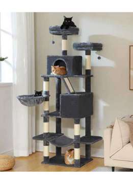 70.8″ Tall Dark Gray Cat Tree for Large Cats 8 Sisal Scratching Posts 2 Top Perches 1 Large Cat Condo Hammock Indoor Cat 105-62112 Pet Products Factory, OEM Manufacturer, Supplier, Agent www.gmtpet.com cat trees scratcher, bog cat tree, cat tower tree dropshipping, mushroom cat tree, purple cat tree, cat trees and scratching post, cat tree house, cat climbing tree house tower, minimalistic cat tree, cheese cat trees, cat tree tower large, cat christmas tree, cat-tree-dropshipping, cat tree for indoor cats, cat tree custom, wall-mounted cat tree, cat tree real wood, tree for big cats, wholesale cat trees, cat tree dropshipping, high quality cat tree, plastic cat tree, tree for cats 140cm, cat tree forest, custom cat tree tall, rope for cat tree, fabric for cat tree, rattan cat tree, luxury cat tree massive, simple cat tree, cat tree modern, cat tree cute, mau cat tree, cat tree wall, cat tree castle, large cat tree tower, high cat tree, 54 cat tree, cherry blossoms cat tree, cat tree 1 pieces, magic forest cat tree, cat tree house free shipping, modern wooden luxury cat tower tree, wooden cat furniture tree cat, basket cat tree, indoor stimulation tree for cats, luxury pet wooden cat tree, cute cat tree, cat tree with leaves, bookcase cat tree, real wood cat tree, pink cat tree, cat wooden tree, small cat trees, palm cat tree, luxury cat tree house, large cat tree house, cactus cat tree, lidl cat trees, cat tree parts, cat tree xl, cat wood tree, tree cat scratcher, flower cat tree, cat tree,