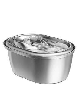 Wholesale OEM 3L Stainless Steel Pet Water Dispenser Cat Water Feeder Dog Water Dispenser 120-3310 Pet Products Factory, OEM Manufacturer, Supplier, Agent www.gmtpet.com OEM ODM Wholesale stainless steel pet cat dog water dispenser Fountain