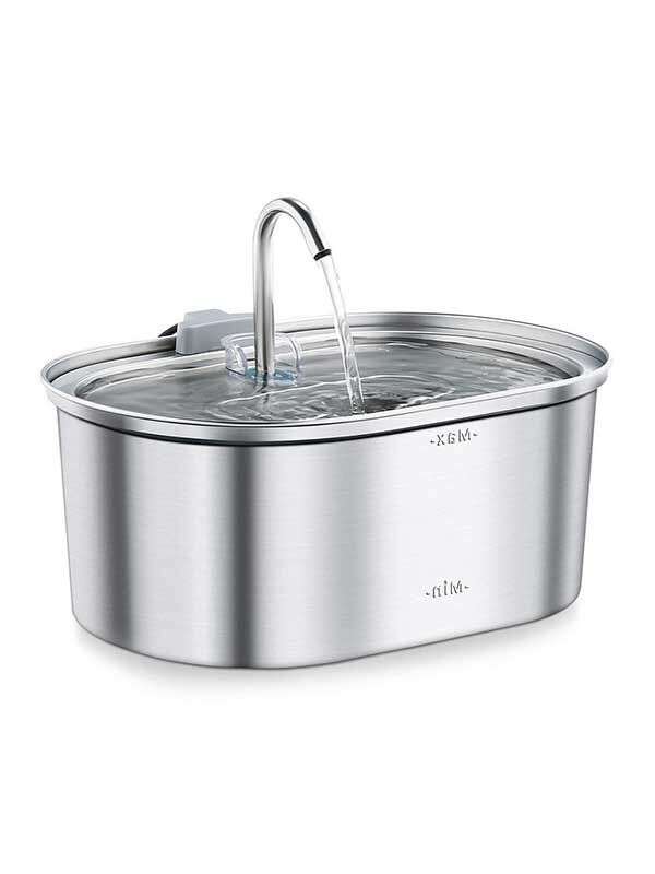 Wholesale OEM 3.2L Stainless Steel Pet Water Dispenser Cat Water Feeder Dog Water Dispenser 120-3342 Pet Products Factory, OEM Manufacturer, Supplier, Agent www.gmtpet.com OEM ODM Wholesale stainless steel pet cat dog water dispenser Fountain