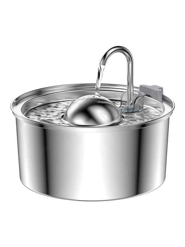 Wholesale OEM 3.2L Stainless Steel Pet Water Dispenser Cat Water Feeder Dog Water Dispenser 120-3363 Pet Products Factory, OEM Manufacturer, Supplier, Agent www.gmtpet.com OEM ODM Wholesale stainless steel pet cat dog water dispenser Fountain