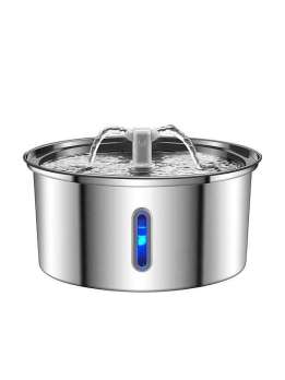 Wholesale 3.2L Stainless Steel Pet Water Dispenser Cat Water Feeder Dog Water Dispenser 120-3372 Pet Products Factory, OEM Manufacturer, Supplier, Agent www.gmtpet.com OEM ODM Wholesale stainless steel pet cat dog water dispenser Fountain